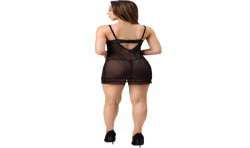 LIVCO CORSETTI FASHION TIANA LC 20208 CAMISA TANGA NEGRO L XL
