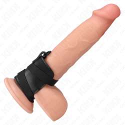 KINK ANILLO PENE CUERO CON CORREAS AJUSTABLES