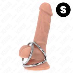 KINK ANILLO PENE TRIPLE METAL CROMADO 32 CM A 45 CM