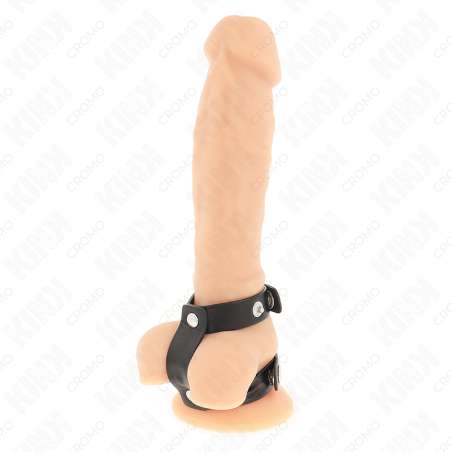 KINK ANILLO PENE DOBLE POLIPIEL AJUSTABLE