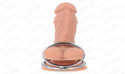 KINK ANILLO PENE TRIPLE METAL CROMADO 38 CM A 5 CM MODELO 2