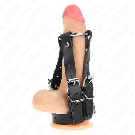 KINK ANILLO PENE CON MaLTIPLES CORREAS AJUSTABLE