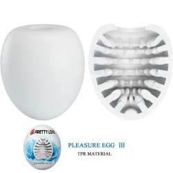 PRETTY LOVE MASTURBADOR MASCULINO HUEVO BLANCO