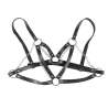 SUBBLIME 953713 CINTURaN DE BONDAGE PUNK HEBILLA METAL NEGRO TALLA aNICA