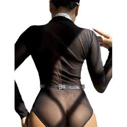 SUBBLIME 953737 ARNaS DE PECHO CON ANILLOS Y CADENAS PLATA TALLA aNICA