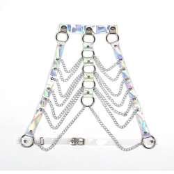 SUBBLIME 953737 ARNaS DE PECHO CON ANILLOS Y CADENAS PLATA TALLA aNICA