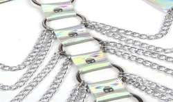 SUBBLIME 953737 ARNaS DE PECHO CON ANILLOS Y CADENAS PLATA TALLA aNICA