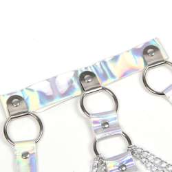 SUBBLIME 953737 ARNaS DE PECHO CON ANILLOS Y CADENAS PLATA TALLA aNICA