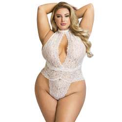 SUBBLIME 953850 BODY DE ENCAJE BLANCO S M