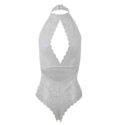 SUBBLIME 953867 BODY DE ENCAJE BLANCO L XL