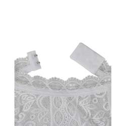 SUBBLIME 953867 BODY DE ENCAJE BLANCO L XL