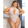 SUBBLIME 953867 BODY DE ENCAJE BLANCO L XL