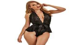SUBBLIME 930806 BODY SEXY CON VOLANTES NEGRO S M