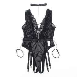 SUBBLIME 954390 BODY SEXY CON LIGUEROS NEGRO L XL