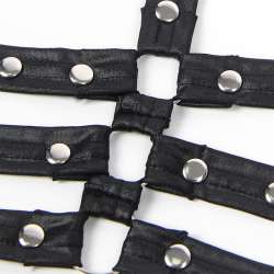 SUBBLIME 954406 BODY BONDAGE DE CUERO NEGRO S M