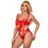 SUBBLIME 954468 BODY SEXY CALADO CON LAZO ROJO S M
