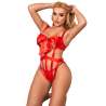 SUBBLIME 954468 BODY SEXY CALADO CON LAZO ROJO S M