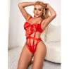 SUBBLIME 954468 BODY SEXY CALADO CON LAZO ROJO S M