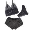 SUBBLIME 953928 CAMISaN DE SEDA Y ENCAJE PANTIES NEGRO L XL