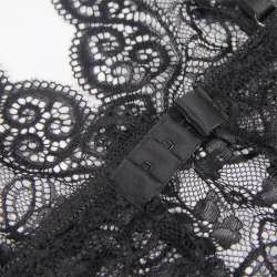 SUBBLIME 953928 CAMISaN DE SEDA Y ENCAJE PANTIES NEGRO L XL