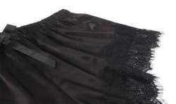 SUBBLIME 953935 CAMISaN INFORMAL DE SEDA PANTALaN ENCAJE NEGRO S M