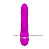 PRETTY LOVE FLIRTATION VIBRADOR CON RABBIT DAVID