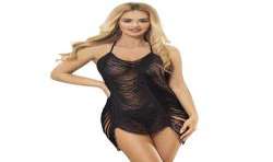 SUBBLIME 954239 VESTIDO DE TIRAS TANGA NEGRO L XL