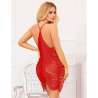 SUBBLIME 954253 VESTIDO DE TIRAS TANGA ROJO L XL