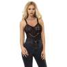 SUBBLIME 954277 BODY CON CADENAS LIGUEROS NEGRO L XL