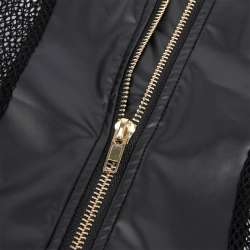 SUBBLIME 954451 VESTIDO SEXY DE REJILLA CUERO NEGRO L XL