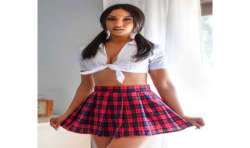 LEG AVENUE DISFRAZ COLEGIALA CLaSICO ROJO M L