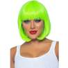 LEG AVENUE PELUCA BOB FLUORESCENTE VERDE NEON