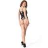 PASSION KRISTEEN BODY CROTCHLESS NEGRO L XL