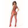 PASSION BS 102 BODYSTOCKING ROJO TALLA aNICA