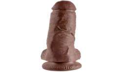 KING COCK 8 PENE REALISTICO MARRON 203CM