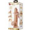 PRETTY LOVE DRACO DILDO REALaSTICO 23 CM NATURAL