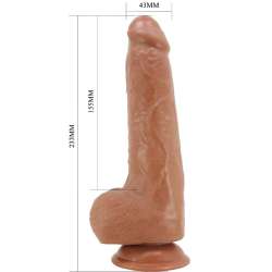 PRETTY LOVE DRACO DILDO REALaSTICO 23 CM MODELO 2 NATURAL