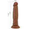 PRETTY LOVE KEON DILDO REALaSTICO 21 CM MULATO