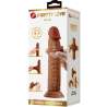 PRETTY LOVE KEON DILDO REALaSTICO 21 CM MULATO