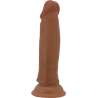PRETTY LOVE QUENTIN DILDO REALaSTICO 18 CM MULATO