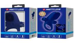 PRETTY LOVE PALLE ANILLO CON VIBRACIaN AZUL