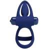 PRETTY LOVE MAT DOBLE ANILLO CON VIBRACIaN ESTIMULADOR AZUL