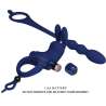 PRETTY LOVE AYAD ANILLO VIBRADOR RABBIT CON PLUG AZUL
