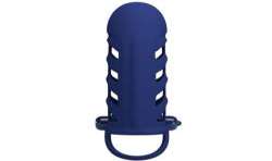 PRETTY LOVE ALTAF ANILLO VIBRADOR CON FUNDA DE SILICONA AZUL