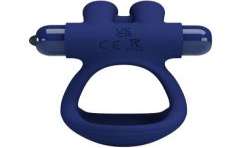 PRETTY LOVE FRANCISCO DOBLE ANILLO VIBRADOR RABBIT AZUL