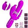 PRETTY LOVE CAMMY TRIPLE VIBRADOR MULTIFUNCIaN 4 EN 1 ROSA