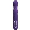PRETTY LOVE CAMMY TRIPLE VIBRADOR MULTIFUNCIaN 4 EN 1 MORADO