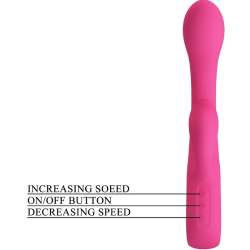 PRETTY LOVE FRITZ VIBRADOR RABBIT 12 VIBRACIONES ROSA