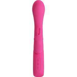 PRETTY LOVE NOVAK VIBRADOR RABBIT 12 VIBRACIONES ROSA