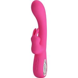 PRETTY LOVE NOVAK VIBRADOR RABBIT 12 VIBRACIONES ROSA